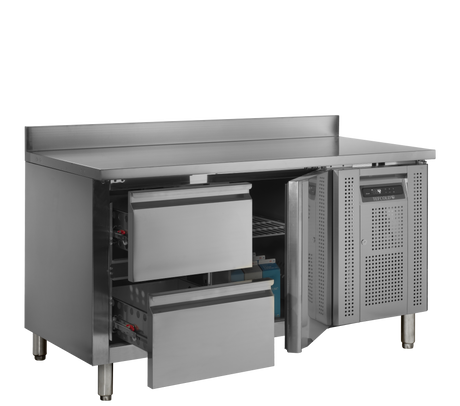 Kühltisch – 1 Tür – 272 L – 1360×700×960 mm – SS 304 - Anwendungsbeispiel