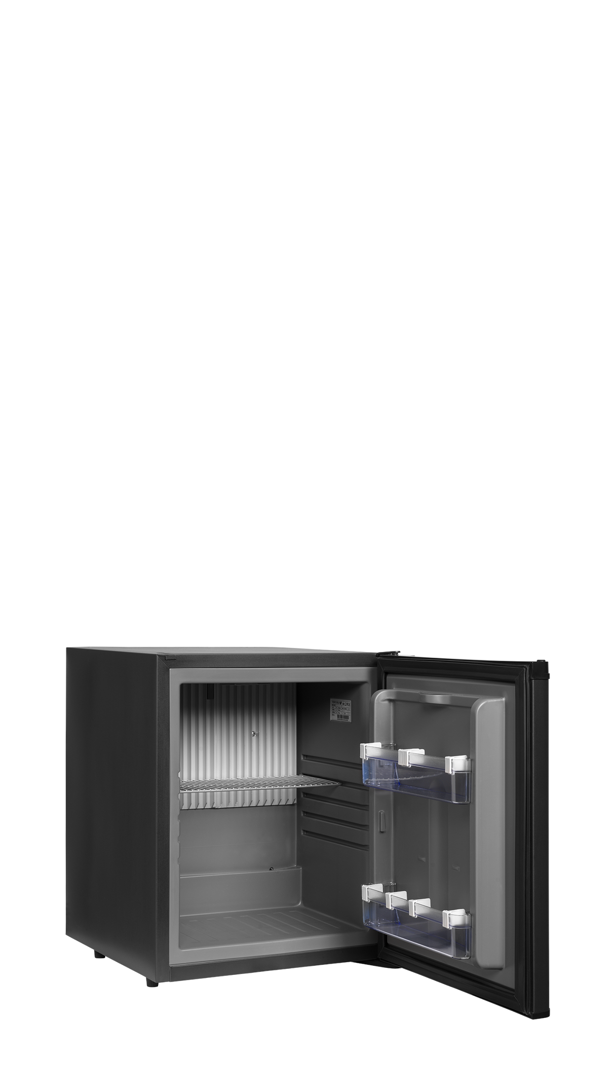Minibar-Kühlschrank – 1 Tür – 26 L – 402×439×500 mm – Schwarz - Innenansicht