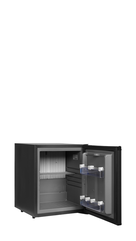 Minibar-Kühlschrank – 1 Tür – 26 L – 402×439×500 mm – Schwarz - Innenansicht