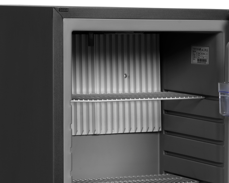 Minibar-Kühlschrank – 1 Tür – 35 L – 402×463×560 mm – Schwarz - Detail