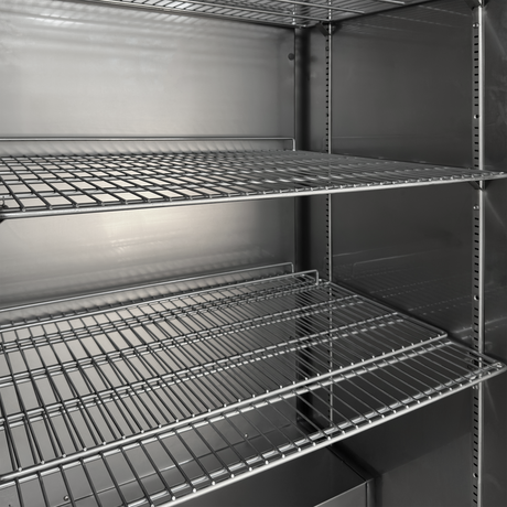 Gewerbegefrierschrank – 1 Tür – 518 L – 777×745×1895 mm – SS 430 – 3 verstellbar - Detail