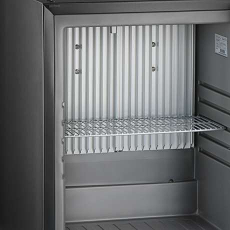 Minibar-Kühlschrank – 1 Glastür – 26 L – 402×429×500 mm – Schwarz - Detail