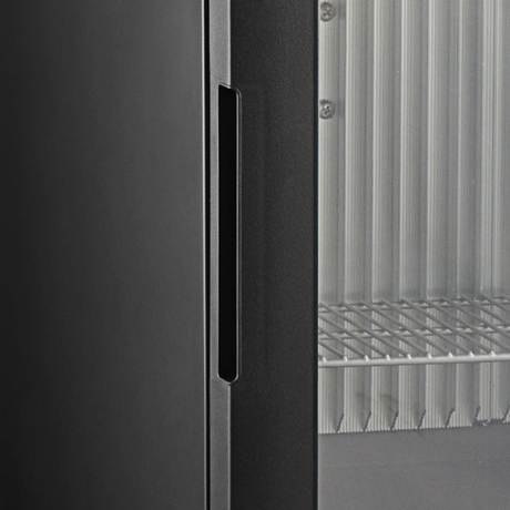 Minibar-Kühlschrank – 1 Glastür – 26 L – 402×429×500 mm – Schwarz - Detail