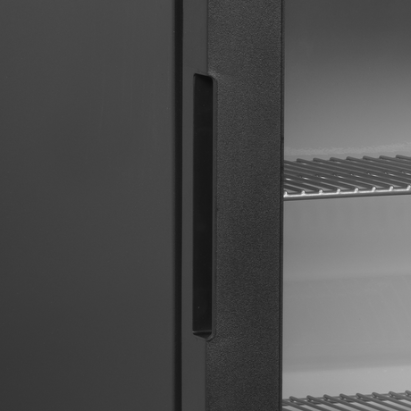 Minibar-Kühlschrank – 1 Glastür – 35 L – 402×453×560 mm – Schwarz - Detail