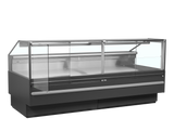 Bedienkühltheke – 627 L – 2548×1120×1190 mm – Grau RAL7015 - Innenansicht