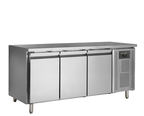 Kühltisch – 3 Türen – 291 L – 1795×700×860 mm – SS 304 - Produktansicht