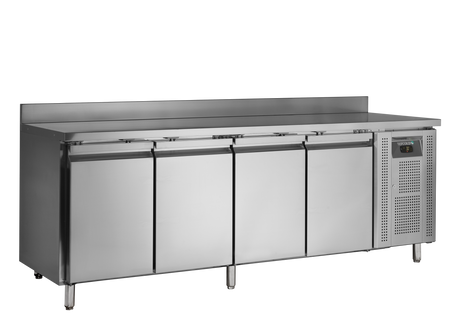 Kühltisch – 4 Türen – 393 L – 2230×700×960 mm – SS 304 - Produktansicht