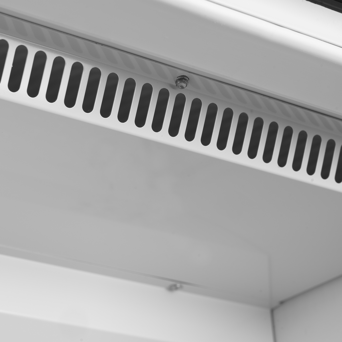 Gewerbekühlschrank – 1 Tür – 119 L – 600×615×855 mm – Weiß - Detail