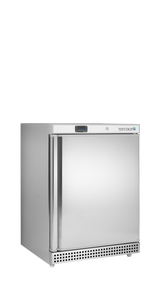 Gewerbekühlschrank – 1 Tür – 119 L – 600×615×855 mm – SS 430 - Produktansicht