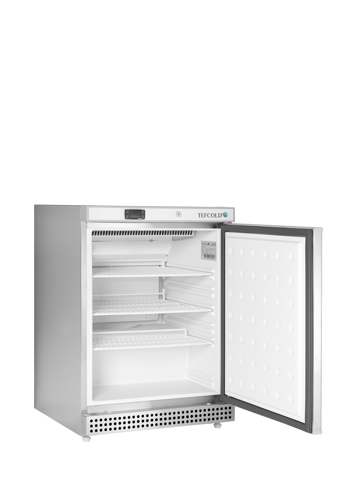 Gewerbekühlschrank – 1 Tür – 119 L – 600×615×855 mm – SS 430 - Innenansicht