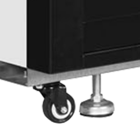 Verkaufsgefrierschrank – 1 Glastür – 405 L – 685×805×2065 mm – Weiß – -25 bis -14 °C – 4 – 650 W - Detail