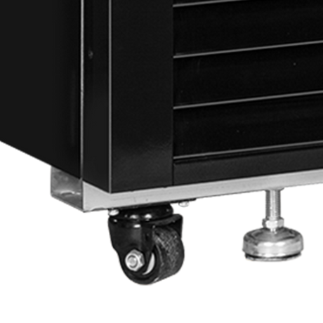 Verkaufsgefrierschrank – 3 Glastüren – 1436 L – 2079×805×2065 mm – Weiß – -25 bis -14 °C – 12 – 1200 W - Weitere Ansicht