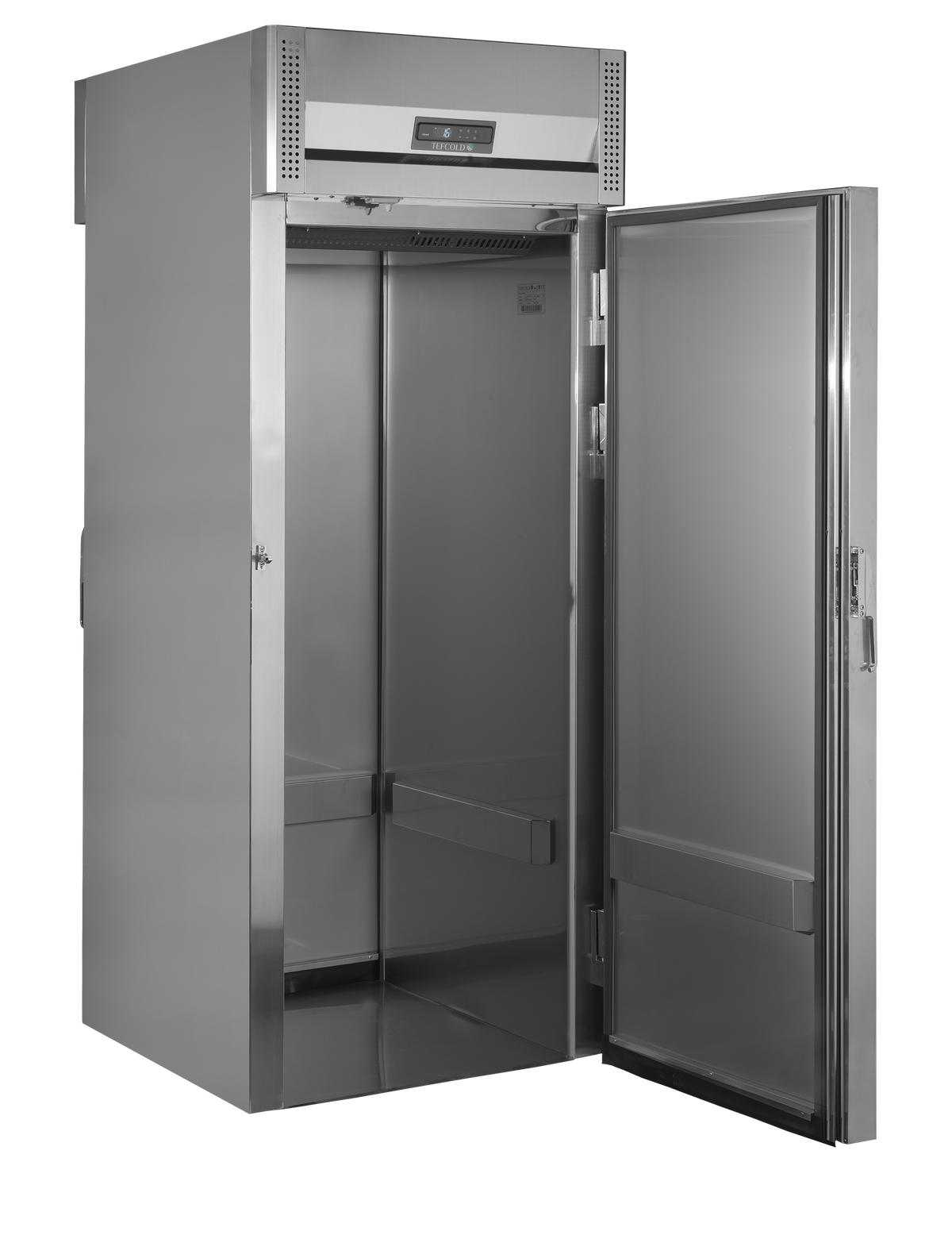 Durchfahrkühlschrank – 2 Türen – 416 L – 880×1082×2202 mm – SS 304 - Innenansicht