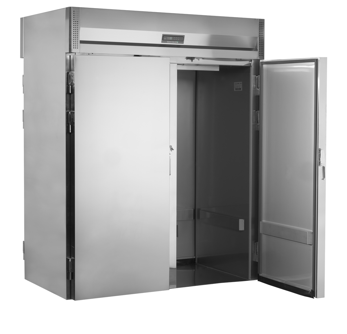 Durchfahrkühlschrank – 4 Türen – 832 L – 1760×1082×2202 mm – SS 304 - Innenansicht