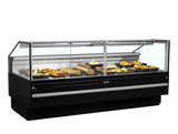 Bedienkühltheke – 627 L – 2548×1120×1190 mm – Schwarz RAL9005 - Anwendungsbeispiel