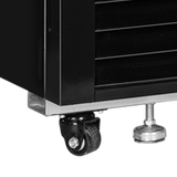 Verkaufskühlschrank – 1 Glastür – 405 L – 685×805×2065 mm – Schwarz RAL9005 – 5 - Detail