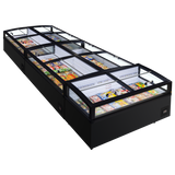 Kühl-/Gefrierinsel – 613 L – 1983×980×970 mm – Schwarz RAL9005 - Weitere Ansicht