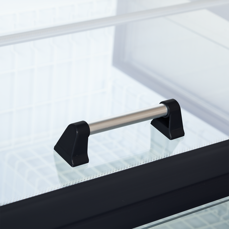 Kühl-/Gefrierinsel – 860 L – 2500×980×970 mm – Schwarz RAL9005 - Detail