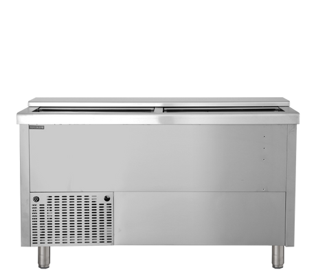 Flaschenkühltruhe – 293 L – 1505×565×930 mm – SS 201 - Innenansicht