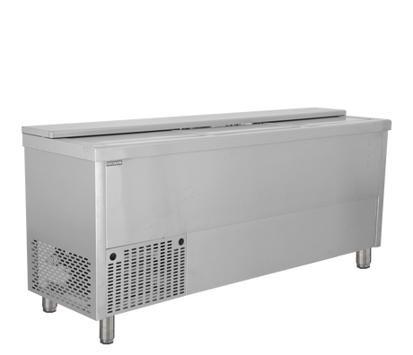Flaschenkühltruhe – 429 L – 2005×565×930 mm – SS 201 - Produktansicht