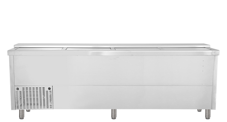 Flaschenkühltruhe – 565 L – 2505×565×930 mm – SS 201 - Weitere Ansicht