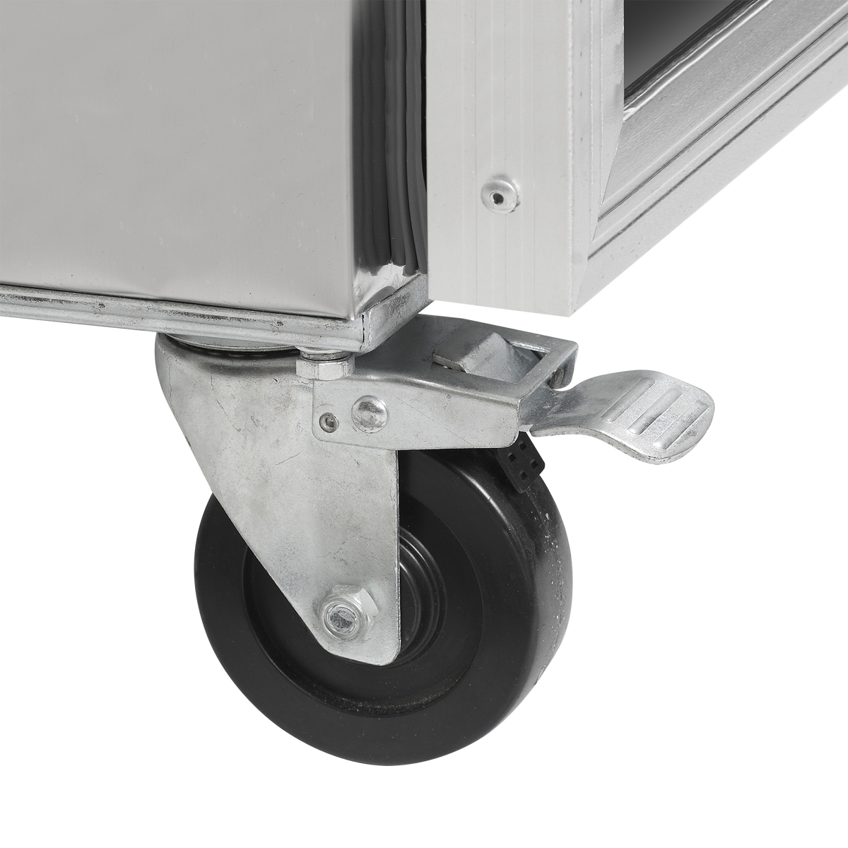 Gewerbegefrierschrank – 1 Tür – 737 L – 740×990×2090 mm – SS 304 – 9 Tragroste - Detail
