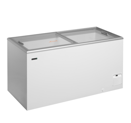 Eiscreme-Gefriertruhe – 408 L – 1544×694×867 mm – Weiß, RAL 9010 – 215 W - Produktansicht