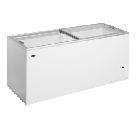 Eiscreme-Gefriertruhe – 489 L – 1804×694×867 mm – Weiß, RAL 9010 – 241 W - Produktansicht