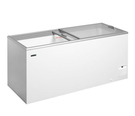Eiscreme-Gefriertruhe – 489 L – 1804×694×867 mm – Weiß, RAL 9010 – 241 W - Innenansicht