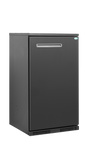 Fasskühler – 1 Tür – 424 L – 745×745×1340 mm – Anthrazit RAL 7021 - Produktansicht