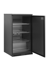 Fasskühler – 1 Tür – 424 L – 745×745×1340 mm – Anthrazit RAL 7021 - Innenansicht