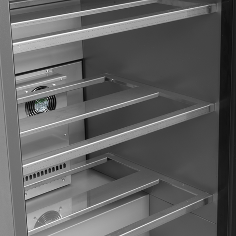 Fasskühler – 1 Tür – 424 L – 745×745×1340 mm – Anthrazit RAL 7021 - Detail