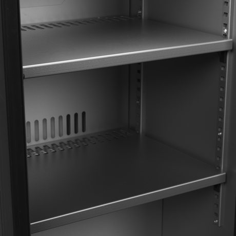 Barkühlschrank – 1 Glastür – 124 L – 555×640×850 mm – Anthrazit RAL 7021 – Türanschlag rechts - Detail