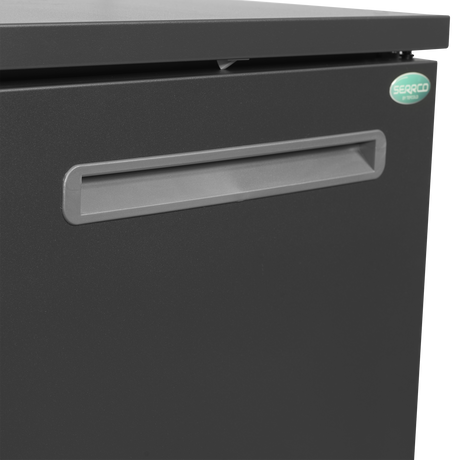 Barkühlschrank – 3 Türen – 401 L – 1670×600×840 mm – Anthrazit RAL 7021 - Weitere Ansicht
