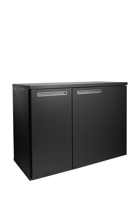 Fasskühler ohne Kühlaggregat – 2 Türen – 829 L – 1465×710×1080 mm – Anthrazit RAL 7021 - Produktansicht
