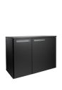Fasskühler ohne Kühlaggregat – 2 Türen – 829 L – 1465×710×1080 mm – Anthrazit RAL 7021 - Produktansicht