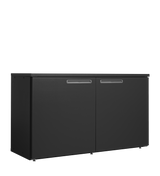 Fasskühler ohne Kühlaggregat – 2 Türen – 1072 L – 1870×710×1080 mm – Anthrazit RAL 7021 - Produktansicht
