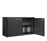 Fasskühler ohne Kühlaggregat – 2 Türen – 1072 L – 1870×710×1080 mm – Anthrazit RAL 7021 - Anwendungsbeispiel