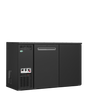 Fasskühler – 2 Türen – 367 L – 1350×580×840 mm – Anthrazit RAL 7021 – Kühlaggregat links - Produktansicht
