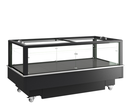 Kühl-/Gefrierinsel – 427 L – 2012×1010×975 mm – Schwarz RAL9005 - Produktansicht