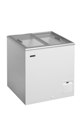 Eiscreme-Gefriertruhe – 163 L – 764×694×867 mm – Weiß, RAL 9010 – 87 W - Produktansicht