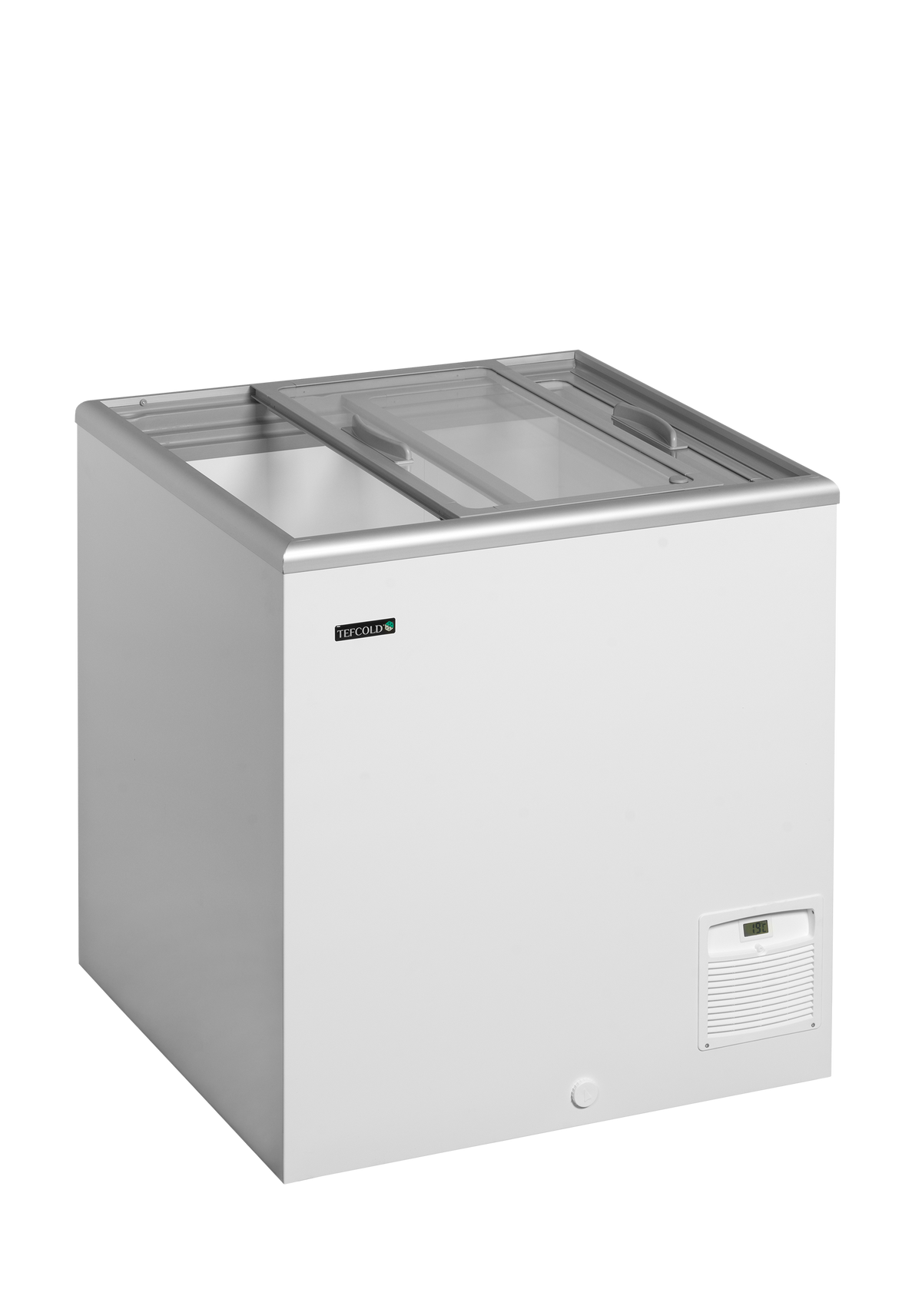 Eiscreme-Gefriertruhe – 163 L – 764×694×867 mm – Weiß, RAL 9010 – 87 W - Innenansicht