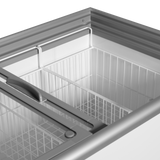 Eiscreme-Gefriertruhe – 163 L – 764×694×867 mm – Weiß, RAL 9010 – 87 W - Detail