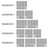 Eiscreme-Gefriertruhe – 163 L – 764×694×867 mm – Weiß, RAL 9010 – 87 W - Aufbewahrungsansicht
