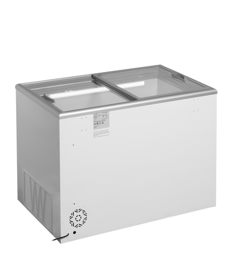 Eiscreme-Gefriertruhe – 267 L – 1094×694×867 mm – Weiß, RAL 9010 – 129 W - Weitere Ansicht