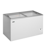 Eiscreme-Gefriertruhe – 345 L – 1344×694×867 mm – Weiß, RAL 9010 – 112 W - Produktansicht