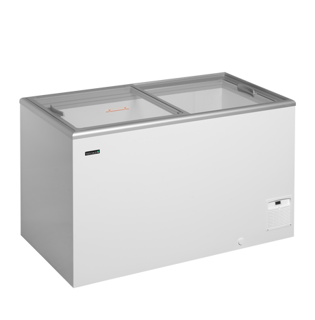 Eiscreme-Gefriertruhe – 345 L – 1344×694×867 mm – Weiß, RAL 9010 – 112 W - Produktansicht