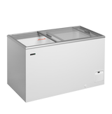 Eiscreme-Gefriertruhe – 345 L – 1344×694×867 mm – Weiß, RAL 9010 – 112 W - Innenansicht