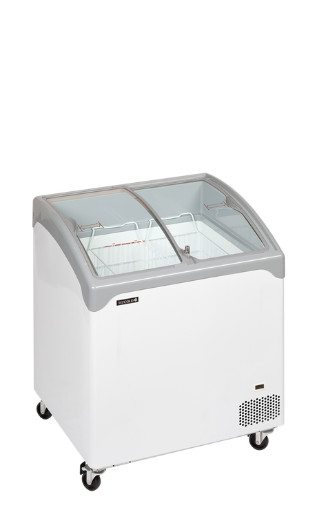 Eiscreme-Gefriertruhe – 126 L – 740×650×918 mm – Weiß – 200 W - Produktansicht
