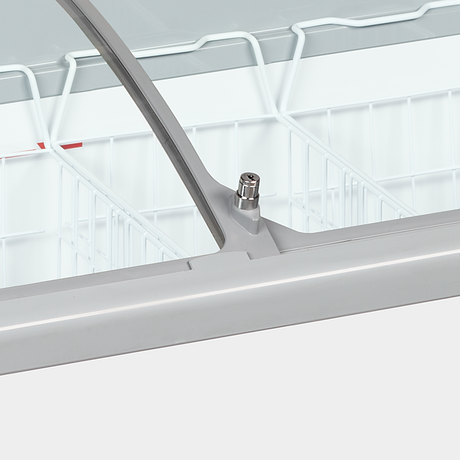 Eiscreme-Gefriertruhe – 126 L – 740×650×918 mm – Weiß – 200 W - Detail